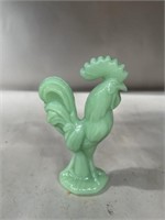 Modern jadeite rooster 4.5”H
