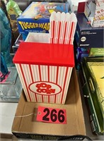 Movie style plastic Popcorn bags