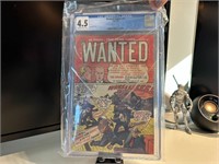 Wanted Comics #41 Golden Age CGC Graded 4.5