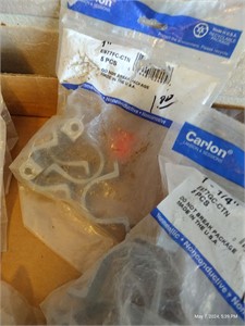 Misc fittings, brackets, new in package