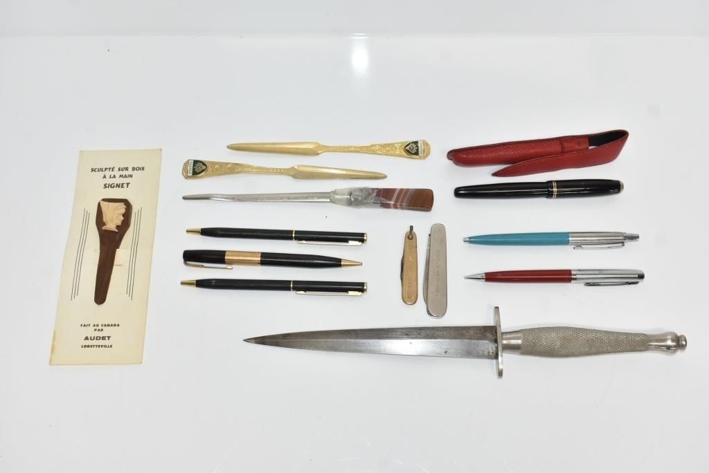 VINTAGE OFFICE SUPPLIES, POCKET KNIVES