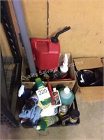 1 LOT AUTO CLEAN UP PRODUCTS