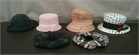 Box-6 Ladies Hat, Assorted Styles