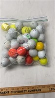 Golf balls.