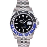 Rolex GMT Master Batman Blue Jubilee Watch