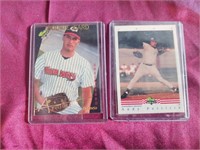 2 Andy Pettitte cards