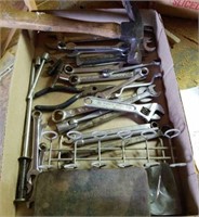Wrenches, hammer, tools