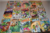 Fifteen Marvel Comics Mostly Incredible Hulk