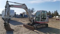 1997 Takeuchi TB070 Track Excavator Aux. Hyd., 24"