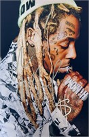 Autograph COA Signed Lil Wayne Photo