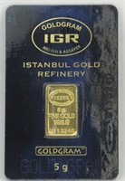 5g ISTAMBUL GOLD 999 FINE GOLD
