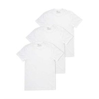 Chaps Men's Crew T-Shirt LG- 3 Pack
