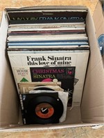 Box Of Sinatra Albums Etc