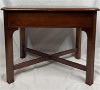 Antique Solid Mahogany Side Table