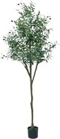 Artificial Olive Tree, 6ft (71'') Tall Fake Silk