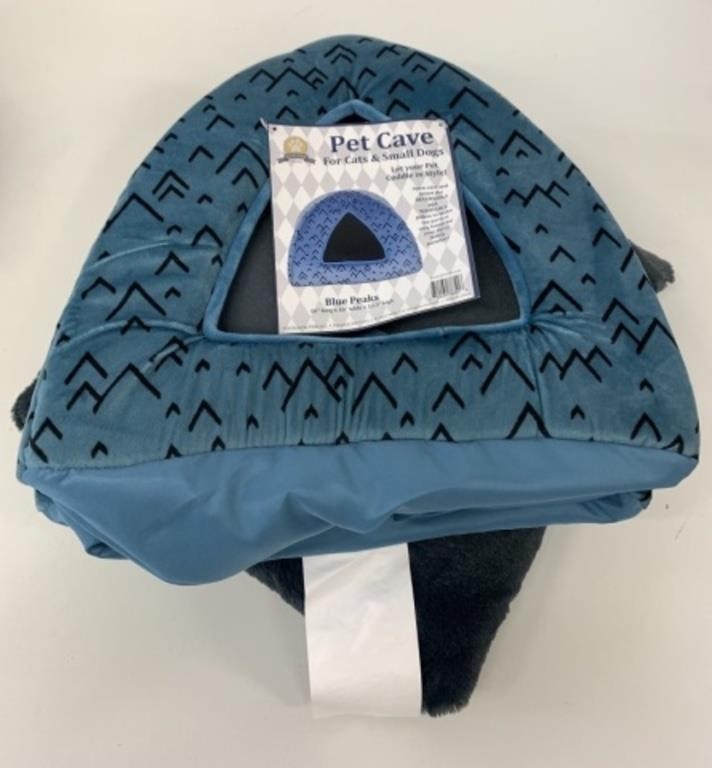 New Pet Cave For Small Dogs Or Cats Blue Peaks