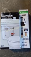 3IN 1 FLUSH VALVE KIT / PRO FILL VALVE