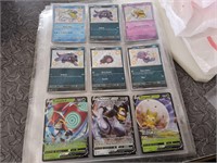 9 pocket page of Pokemon. Rare, foils, holos