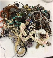 5# of costume jewelry --mostly necklaces