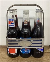 Pepsi Cola carrier with bottles