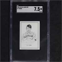 Cy Young 1950 Callahan HOF SGC 7.5 Baseball Card,