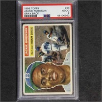 Jackie Robinson 1956 Topps #30 PSA 2 Baseball Card