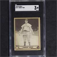 Jimmie Foxx 1940 Playball #133 SGC 3 Baseball Card
