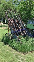 Steel wheel hay loader, New Idea