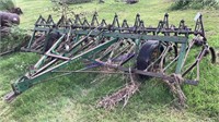 Old John Deere field cultivator CCA, 12’