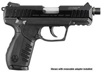 Ruger SR22 Pistol, .22LR, 3.5" THREADED BRL, 10 Sh