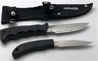 Hunting Club Double Knife Set, 4.5” Blade and