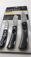 Imperial Knife Combo Pack NIP, Folding Blades 3”,