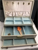 Jewelry box, ice cream cone shaped spoon, FFTP 40