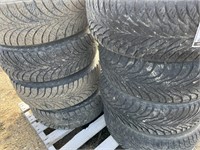 (8) GOOD YEAR TIRES