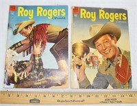 LOT - 2 - 1954 & 55 ROY ROGERS COMIC BOOKS