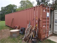 9'6"×40' high cube container clean and dry*
