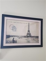 Eiffel Tower Framed Wall Art