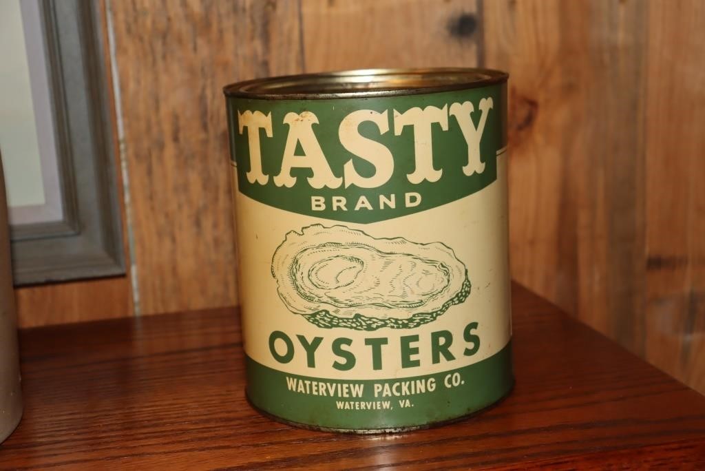 Tasty Brand Oysters Waterview Packing Co
