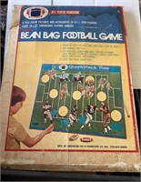 Vintage Quarterback Toss beanbag football game