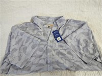Brand New Mens Summer HUK Button up Shirt Size XL