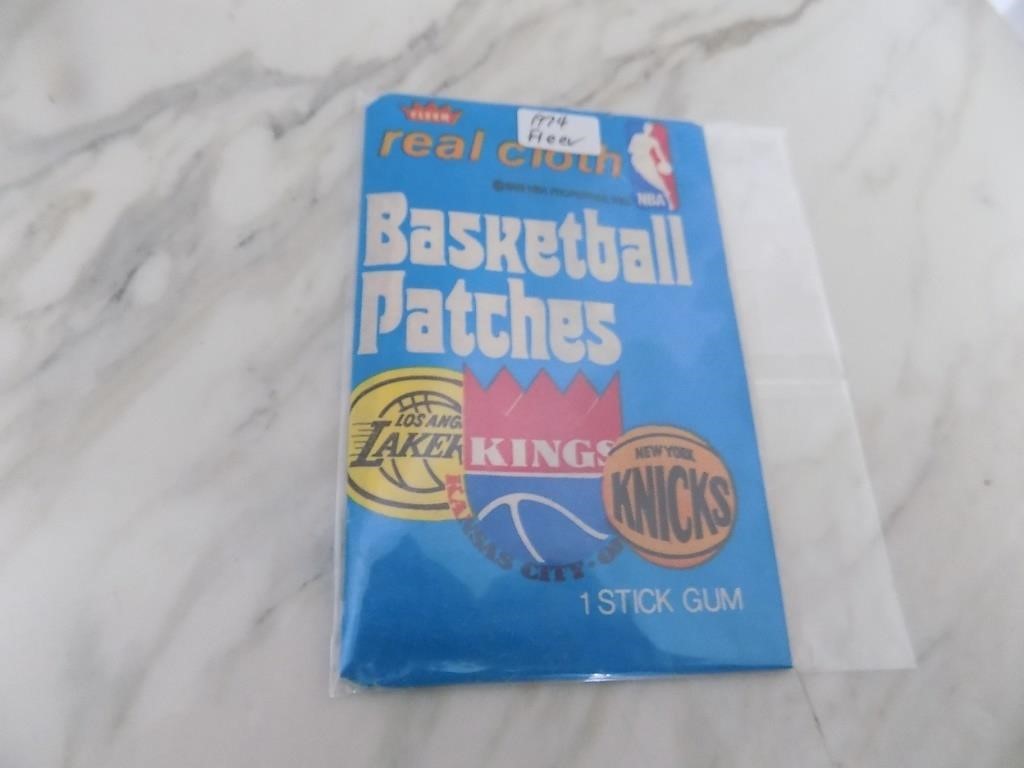 1974 Fleer Basketball Patches Sealed Pack