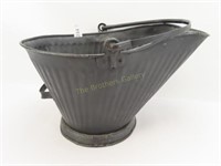 Antique Coal Bucket - 17" L x 10.5" T