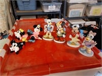 Vtg Disney Porcelain Characters