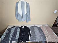 5 women's jackets sz M