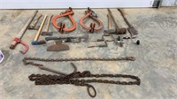 Logging Tools, Chains, Picks, Axes, Log Pullers