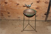 Metal Bird Bath