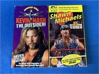 2 Vintage Wrestling VHS Tapes Kevin Nash & Shawn M