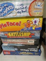 assorted family games