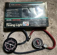 Craftsman Timing Light,Engine & Compression Gauges