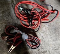 Lot of 2 Heavy Duty Jumper Cables